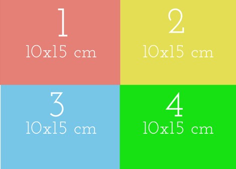 Planche de 4 photos – Format 10×15 cm