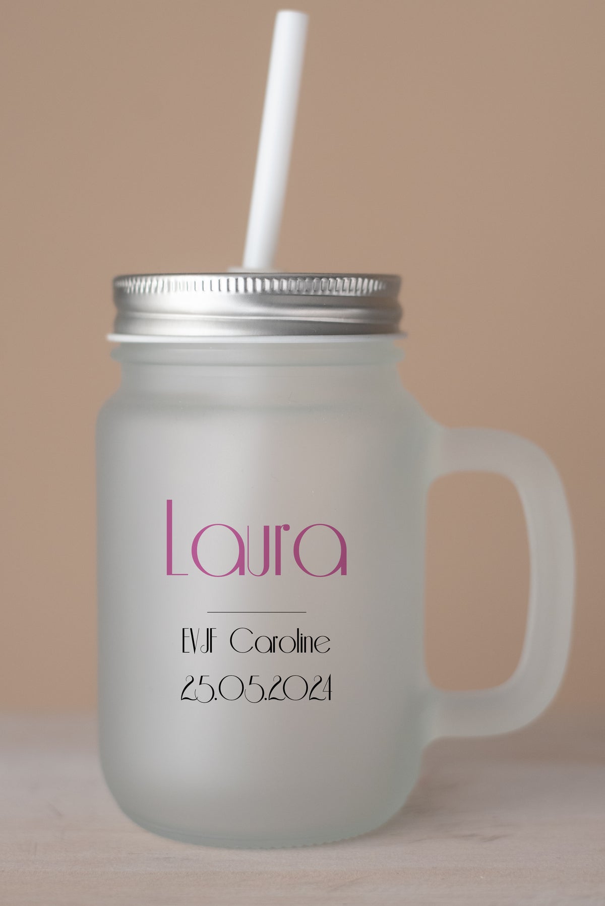 Verres EVJF accessoires personnalisés licorne - enterrement de vie de jeune fille licorne