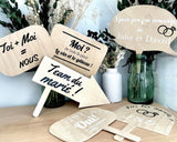 Accessoires panneaux photobooth personnalisés