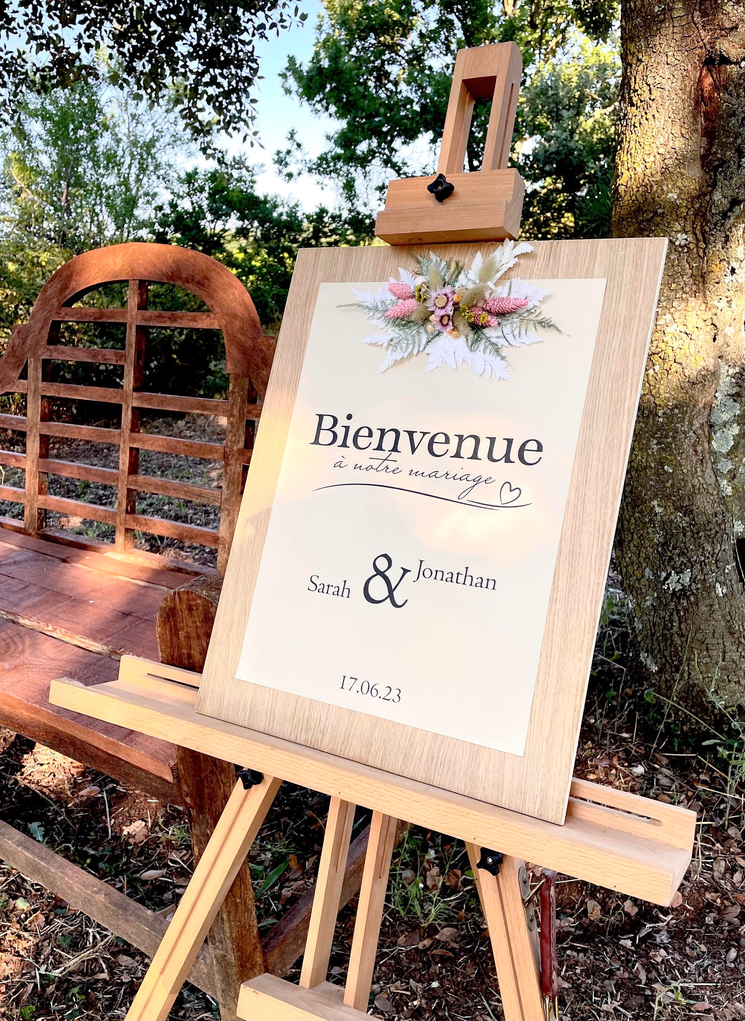 Collection Personnalisée de Panneaux de bienvenue Mariage