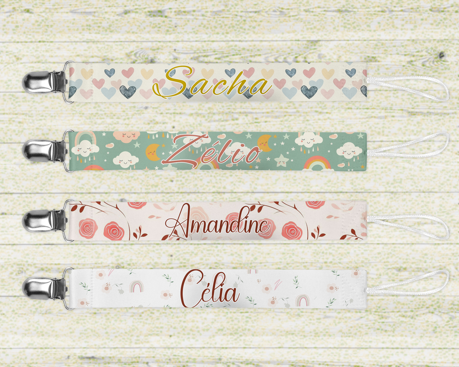 Collection d'Accessoires Personnalisés pour Bébé