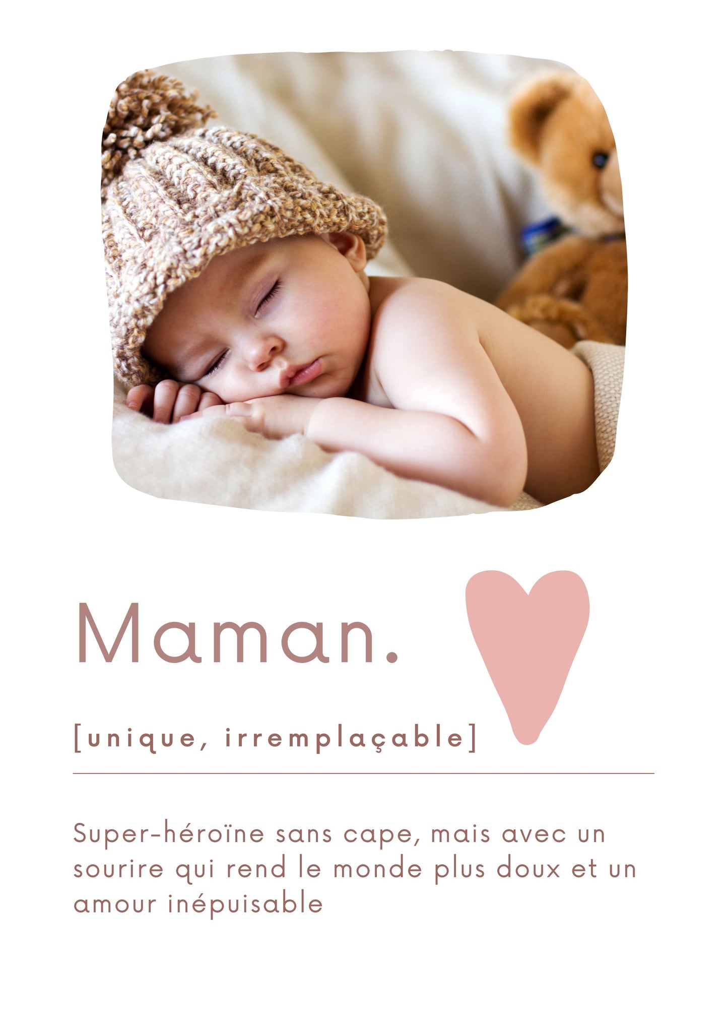 Coussin photo personnalisé avec définition