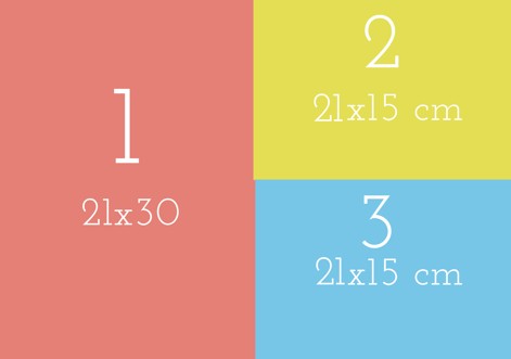 Planche 3 photos:  21x30cm/21x15cm/21x15cm