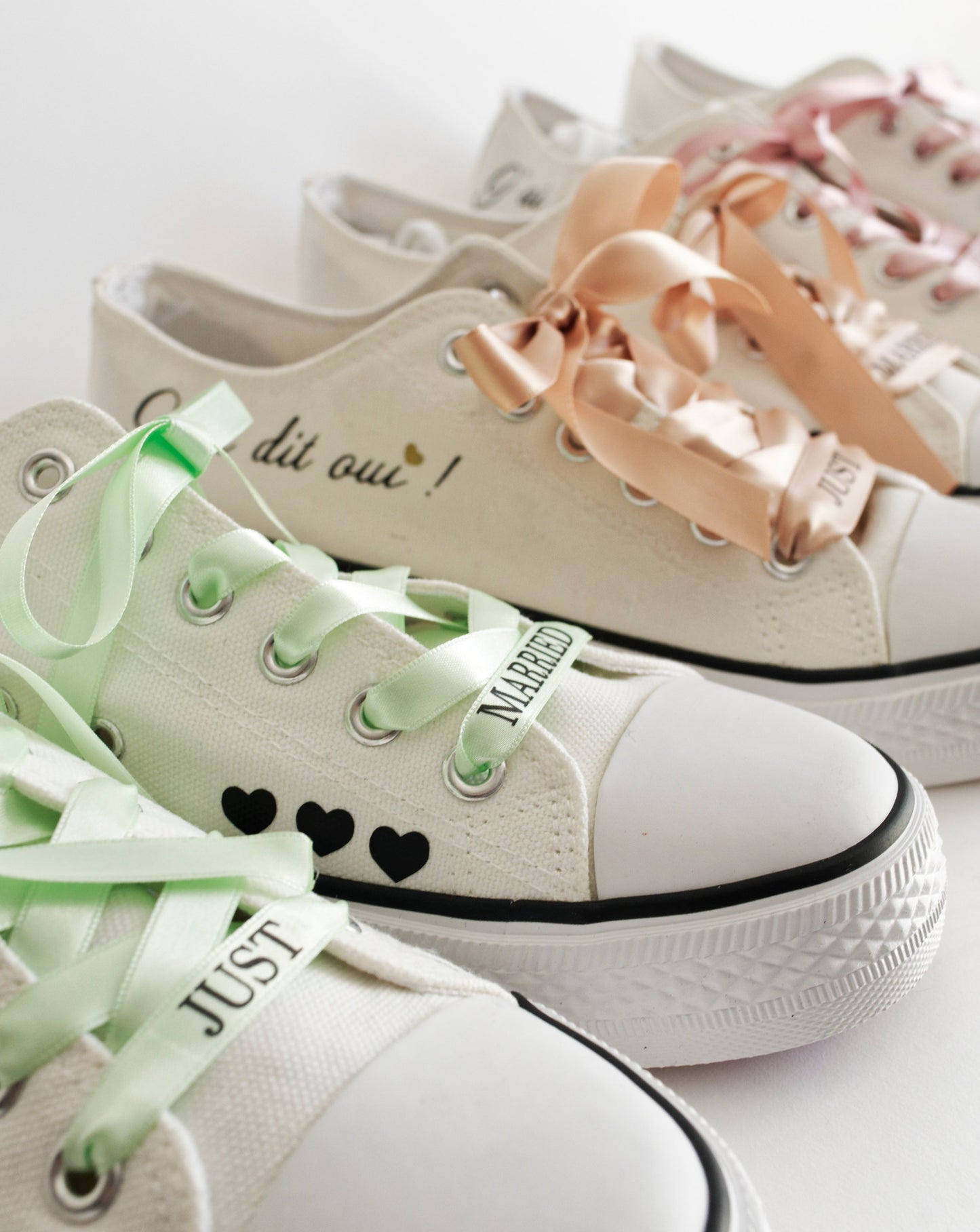 baskets pour la mariée personnalisés