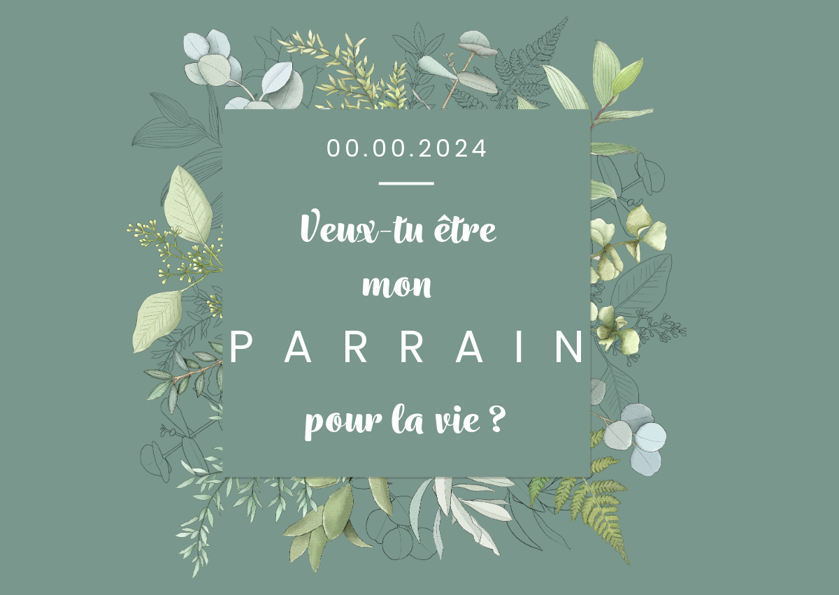 Demande parrain marraine