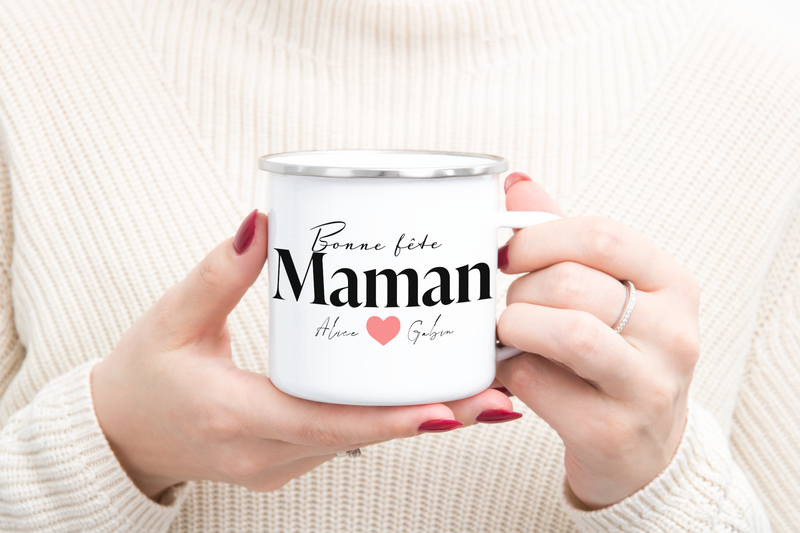 Mug en inox personnalisé maman