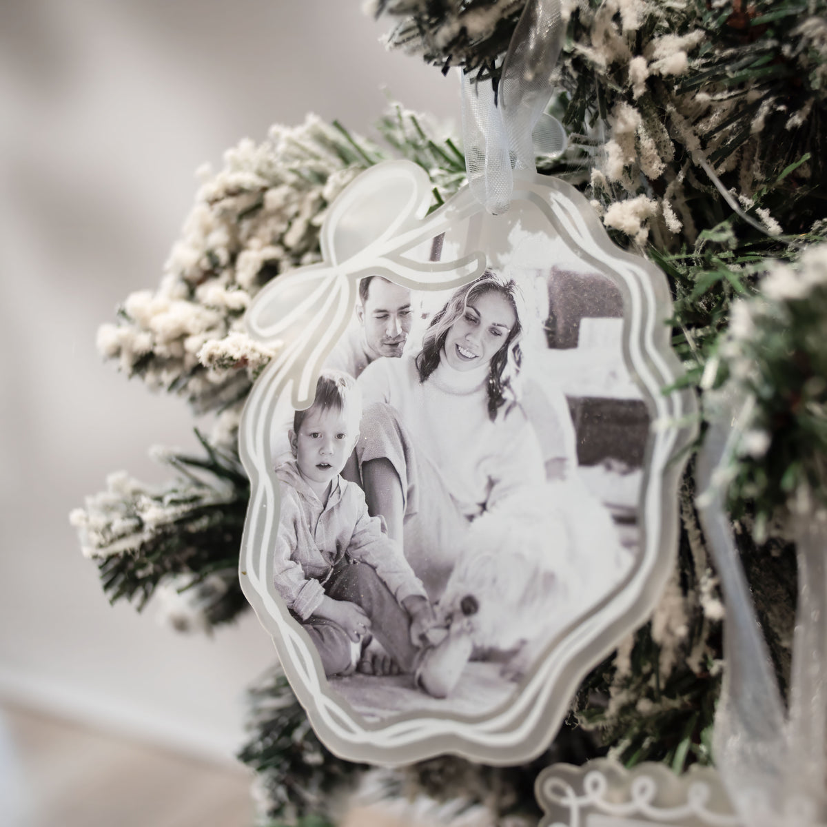 Décoration de noël personnalisée photo
