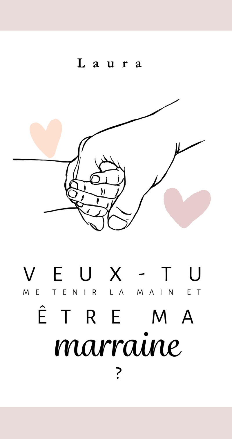 Etiquette autocollante pour bouteille " Veux-tu être mon parrain ?" " Veux-tu être ma marraine ?" | Demande parrain marraine originale