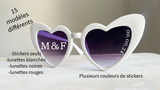 Lunettes de Soleil  Personnalisées pour Mariage ou EVJF