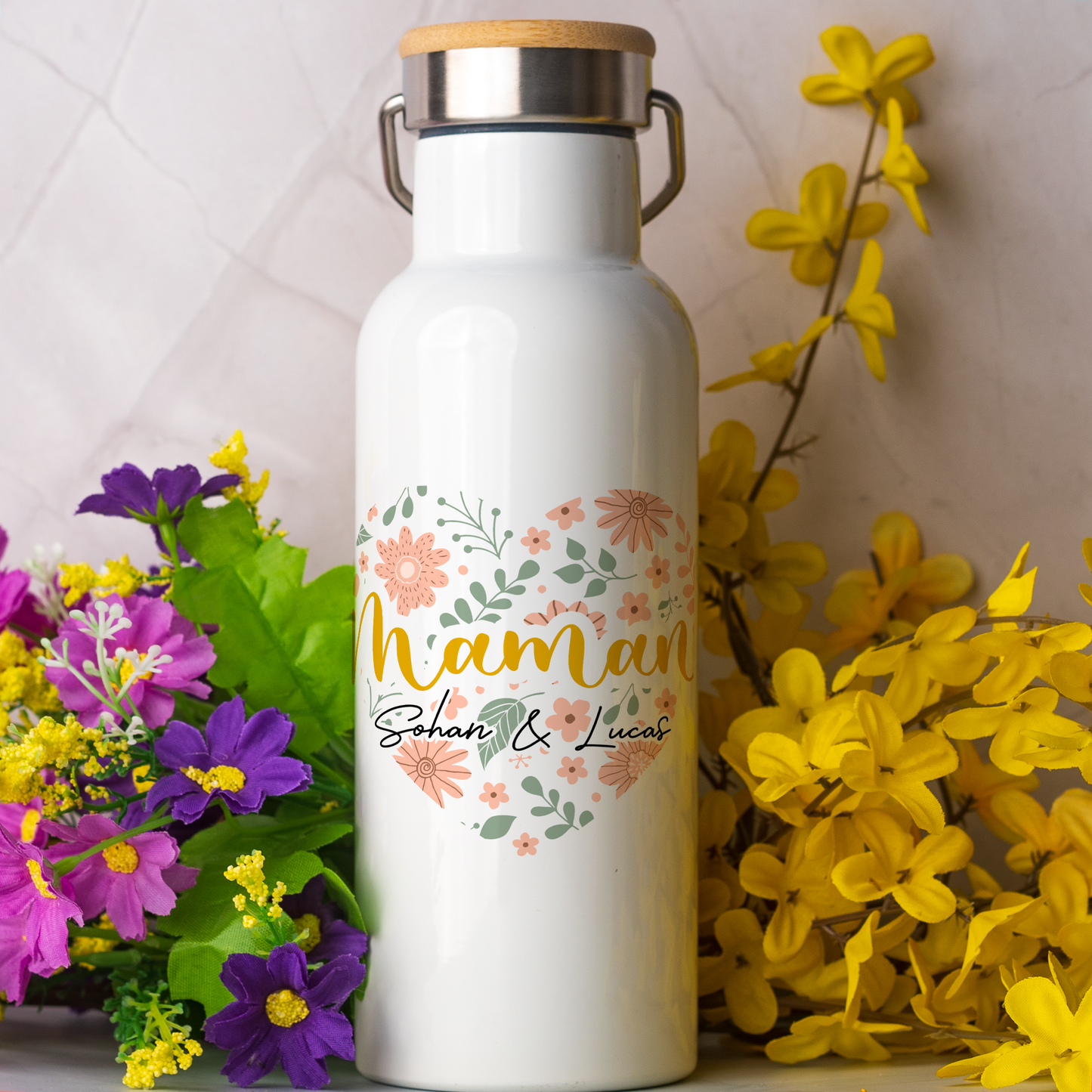 gourde personnalisée cadeau mamie maman 