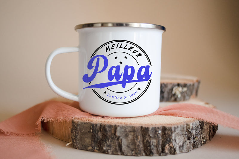 mug personnalisé "meilleur papa" | fête des pères, cadeau papa