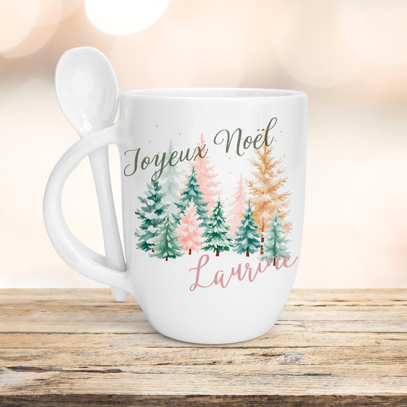 ensemble mug et boite à sucreries noel