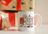 Mug humour de noël personnalisé - Cadeau noël pour maitresse, nounou, atsem, aesh...