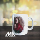 Mug photos personnalisé joyeux Noël- cadeau de Noël personnalisé