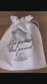 Baskets toile blanches personnalisées pour mariée | Accessoires pour la mariée