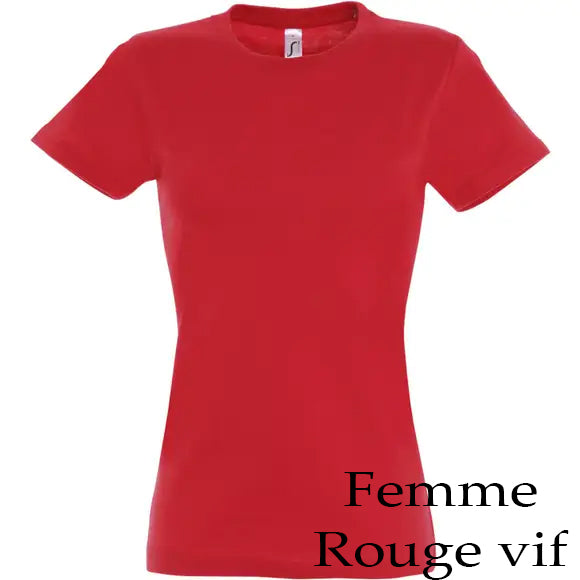 T-shirts Femme - t-shirt coton personnalisable en ligne