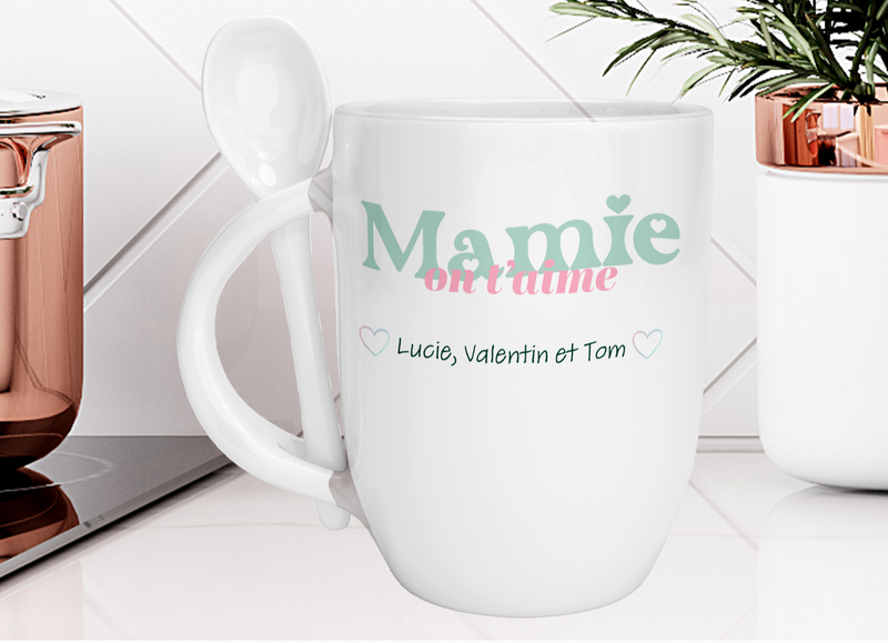 Mug personnalisé mamie